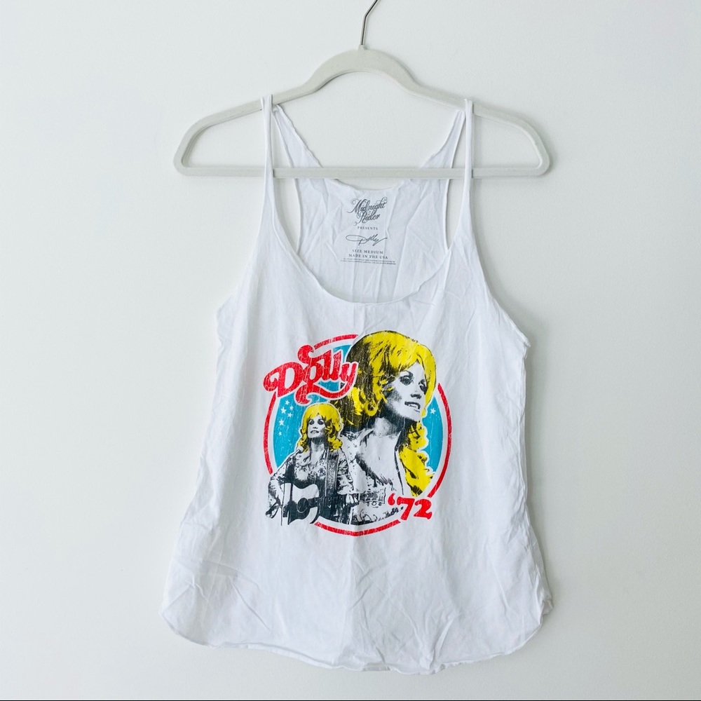 Midnight Rider Dolly Parton Tank Top